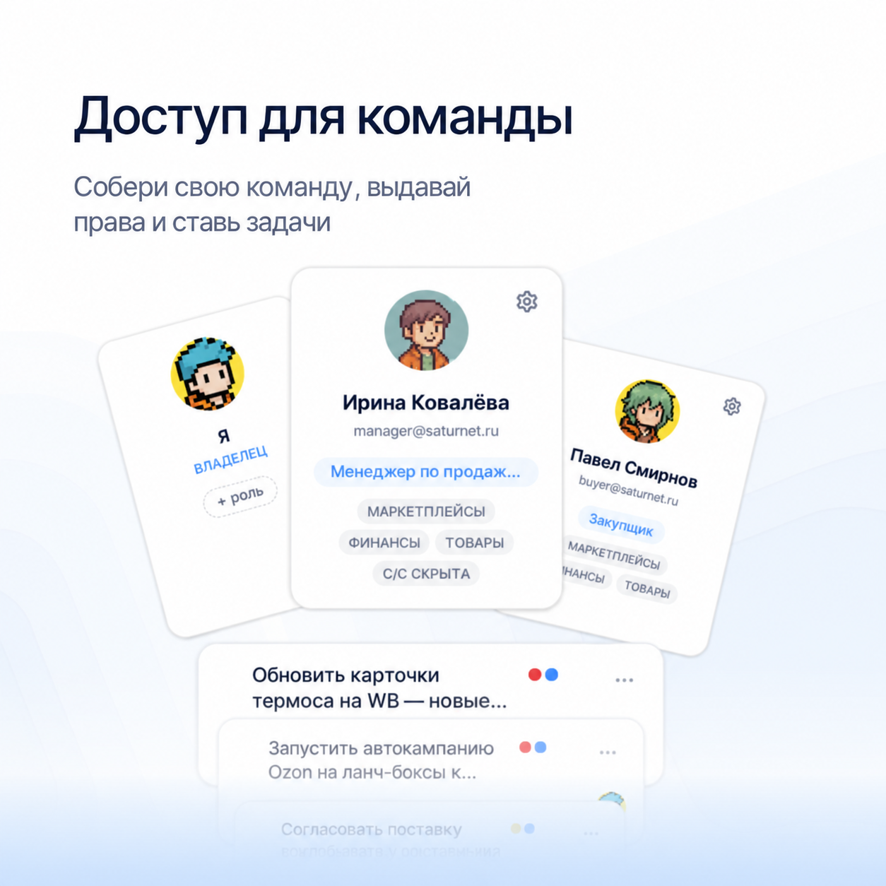 Доступ для команды