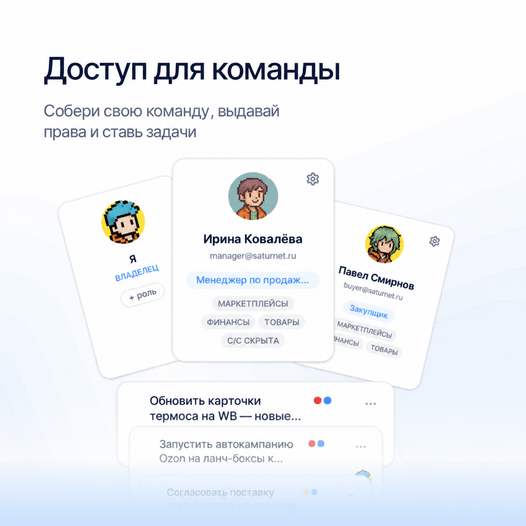 Доступ для команды