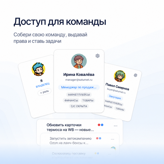 Доступ для команды